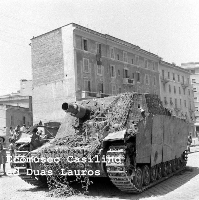 Panzer IV Brummbar - Via Casilina 4 giugno 1944